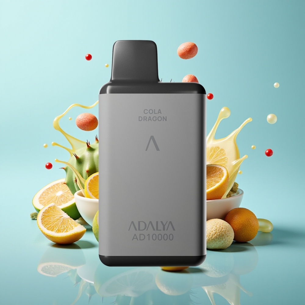 Adalya AD 10000 Puffs Disposable Vape Сиво космическо Кактус Splash