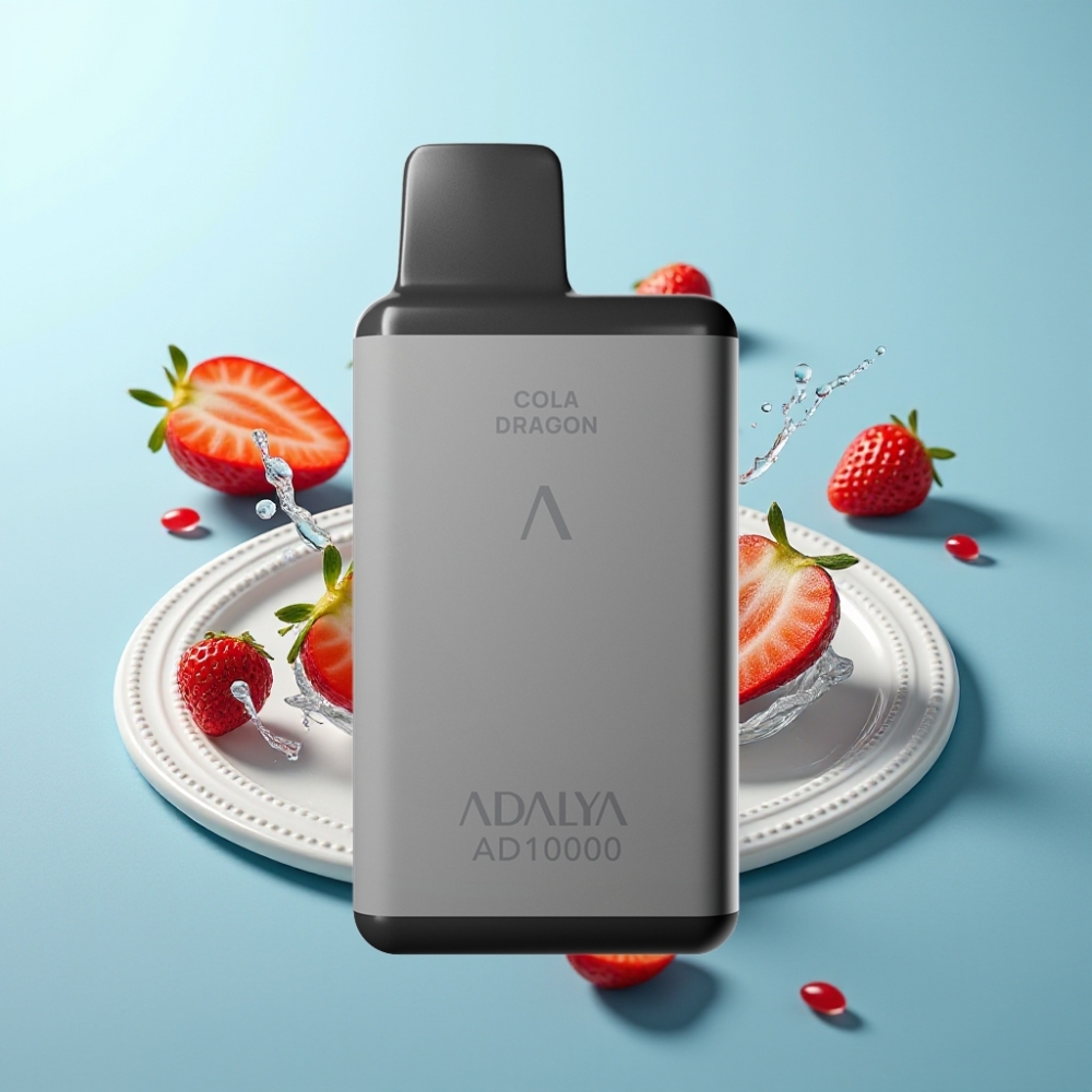 Adalya AD 10000 Puffs Disposable Vape Ягода Сплъш Space Gray USB-C