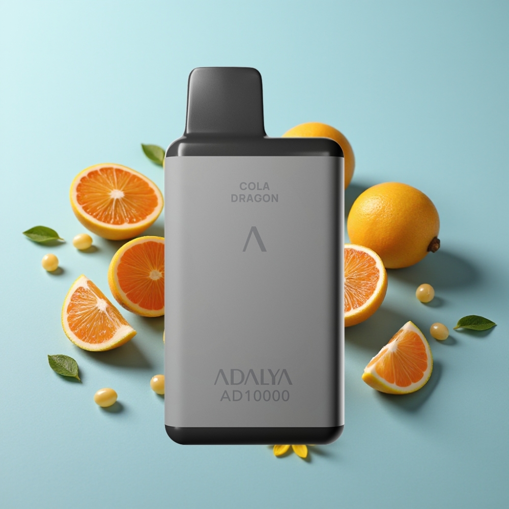 Adalya AD 10000 Пуфове Space Gray Disposable Vape English Lord