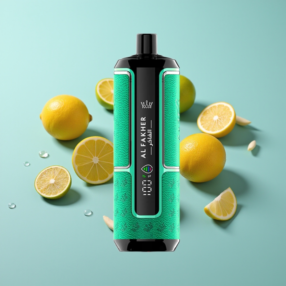 Al Fakher Crown Bar 15K Hypermax Диспозейбъл Вейп Лимон Лайм 22ml 600mAh