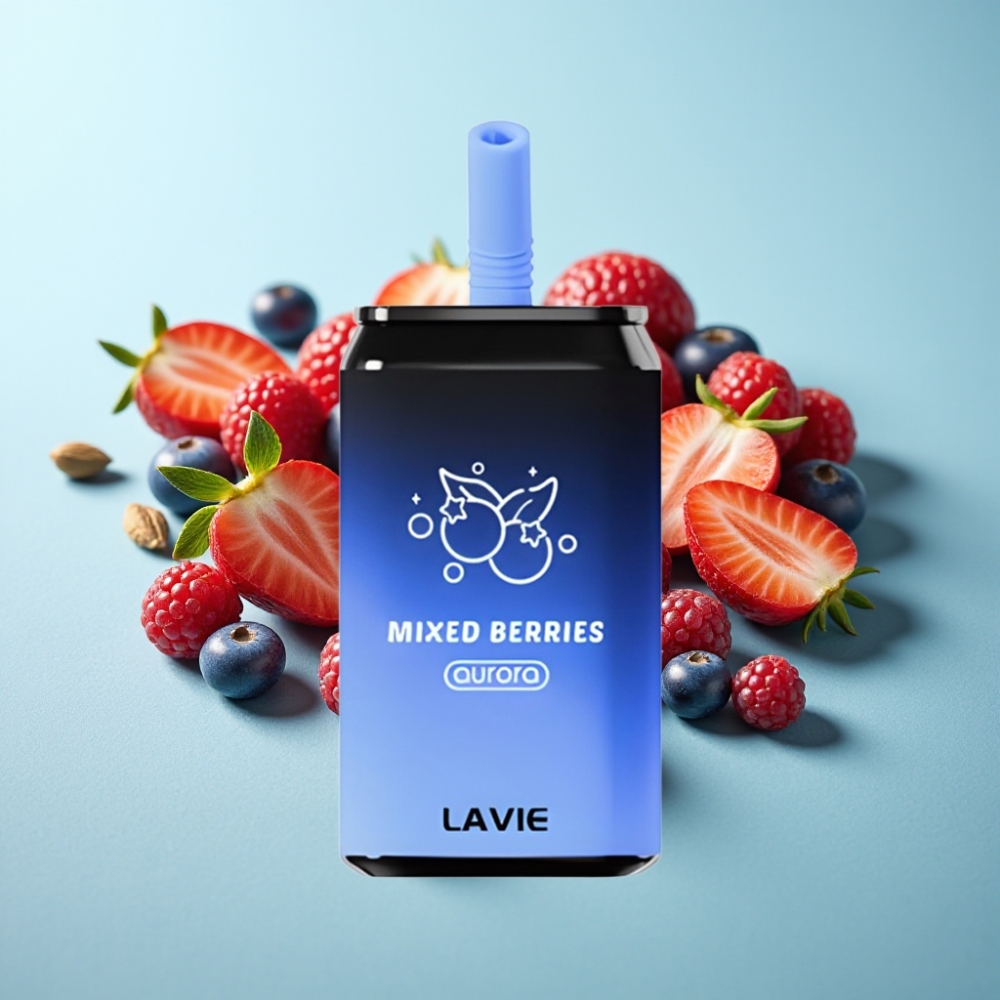LAVIE Aurora 11000 Puffs 22ML Mixed Berries Без Никотин / 2 / 5 Никотин