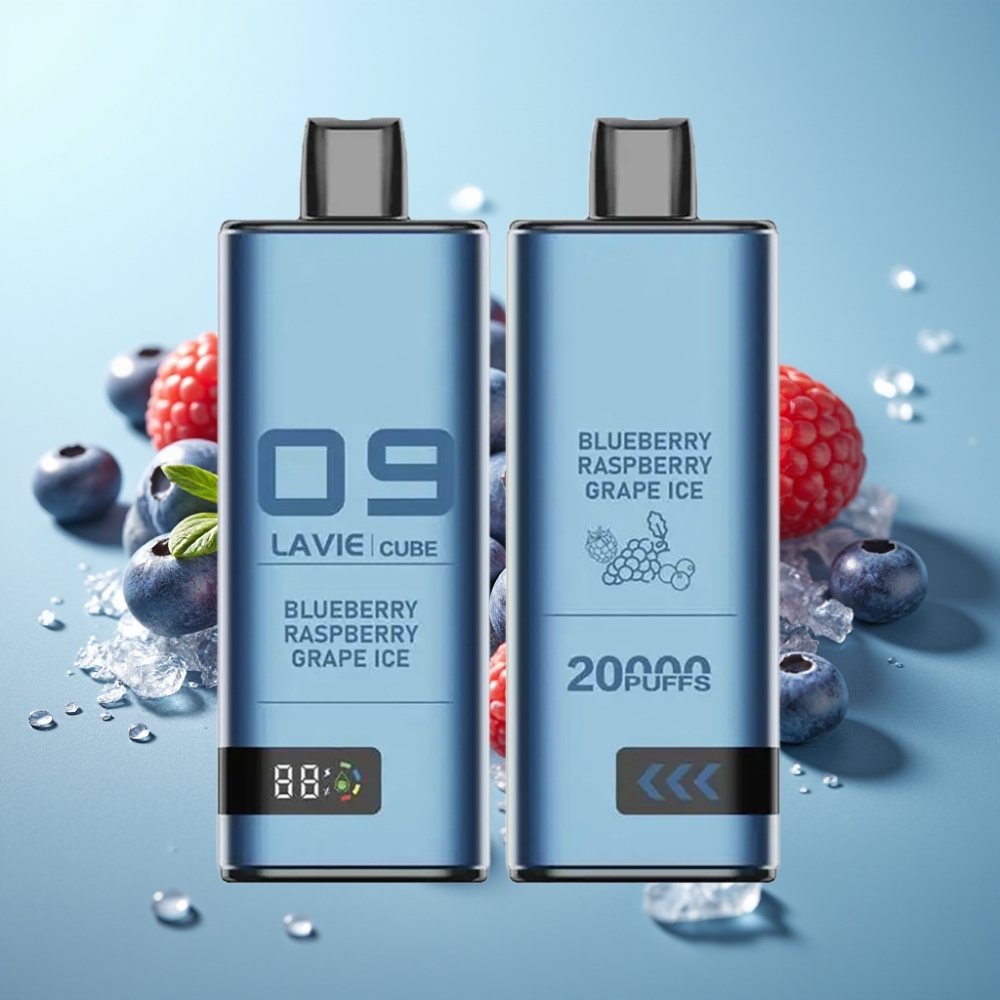 Lavie Cube 20000 Puffs 28ML 5 Солена Никотин Боровинка Малина Гроздов Лед