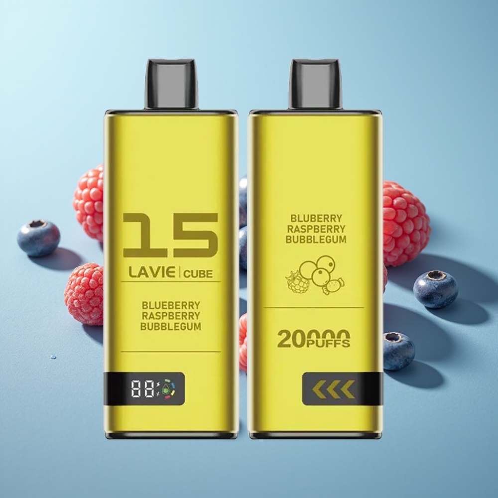 Lavie Cube 20000 Пуфове Disposable Vape Боровинка Малина Дъвка