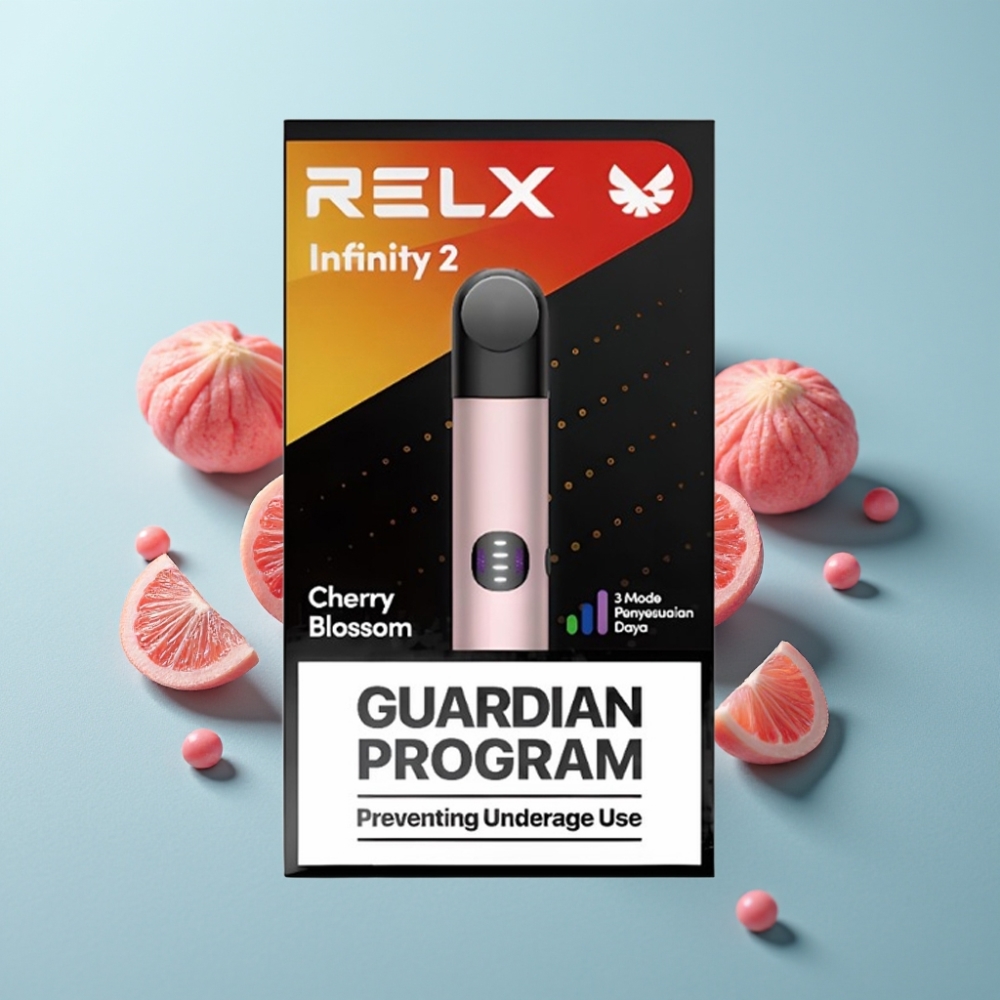 RELX Infinity 2 Vape Устройство Розово 650 Пуфове 440mAh USB-C