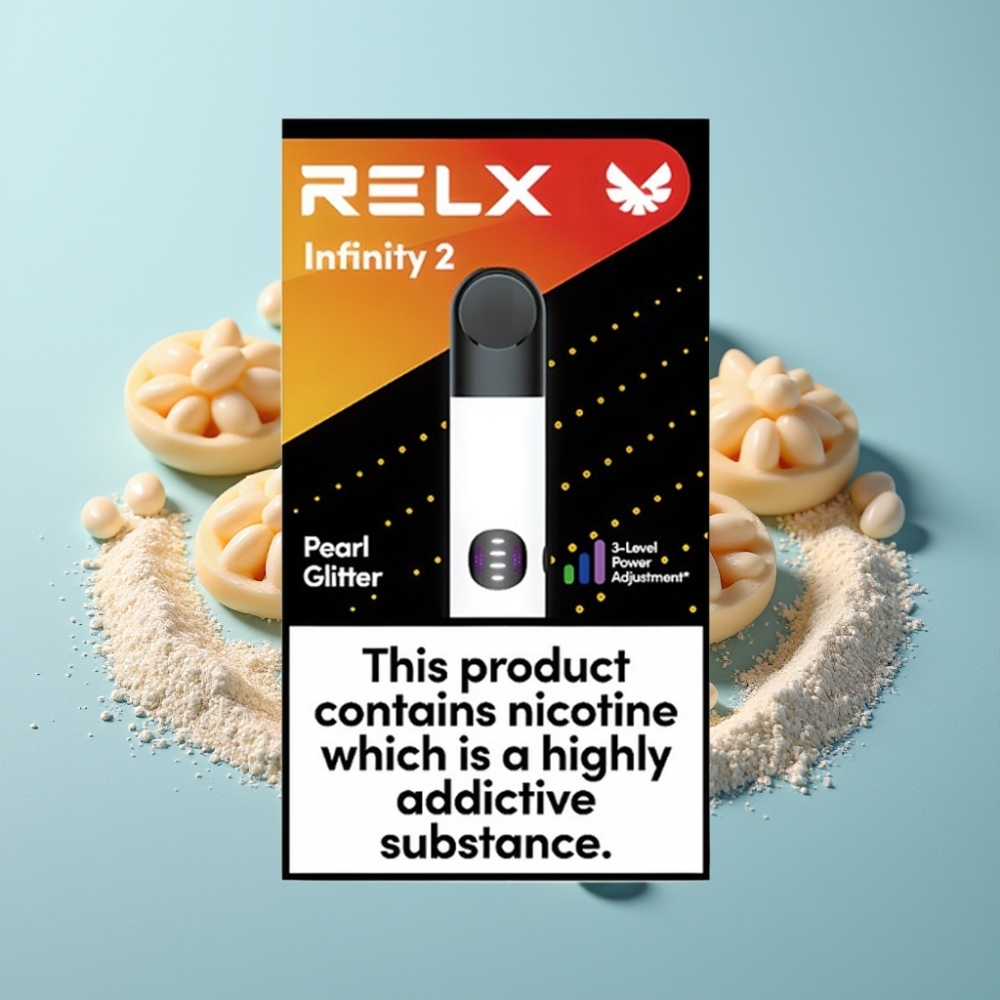 RELX Infinity 2 Вейп Устройство 650 Пуфа Перлена Прах 440mAh USB-C