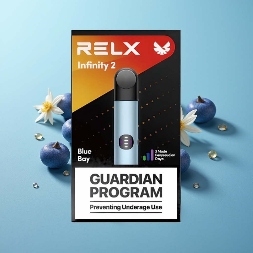 RELX Infinity 2 Вейп Устройство 650 пуфове Синьо 440mAh USB-C