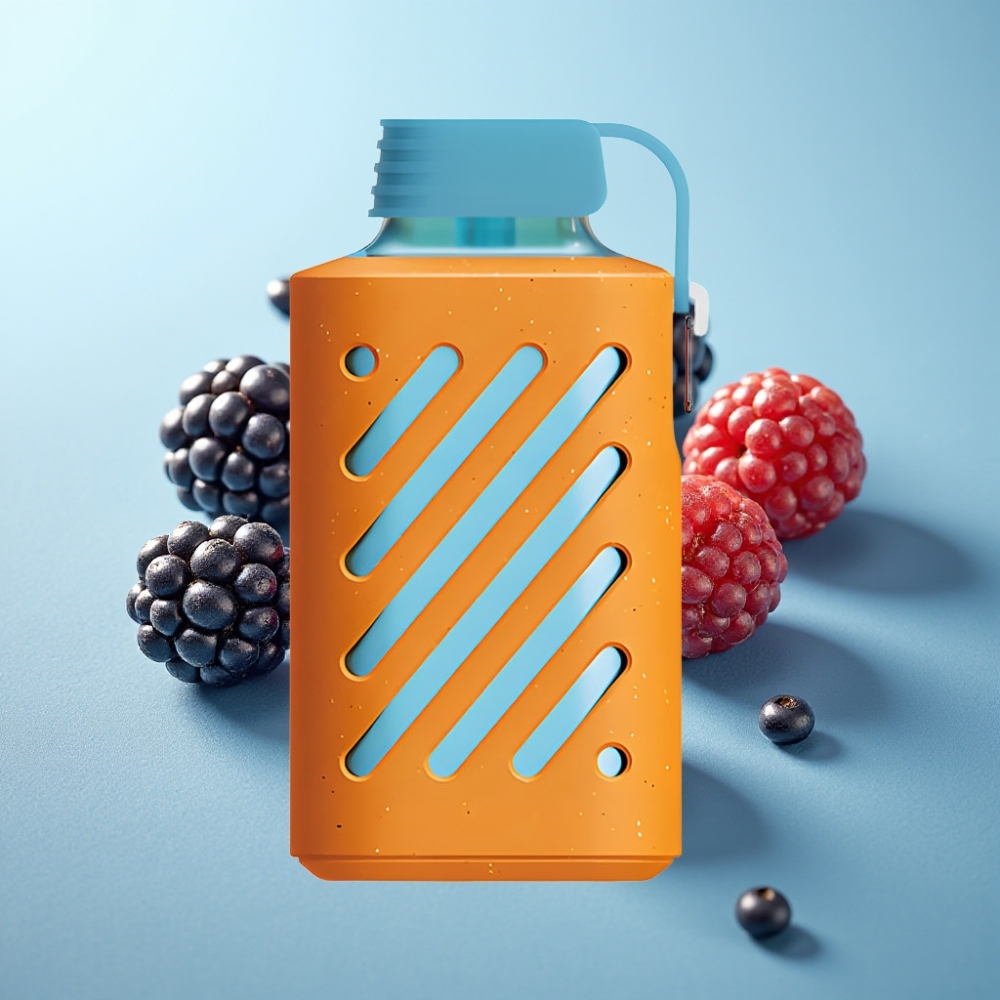 VOZOL GEAR 10000 Disposable Vape 20ml Е-течност Черница Лед VAMT Coil 65 PCR