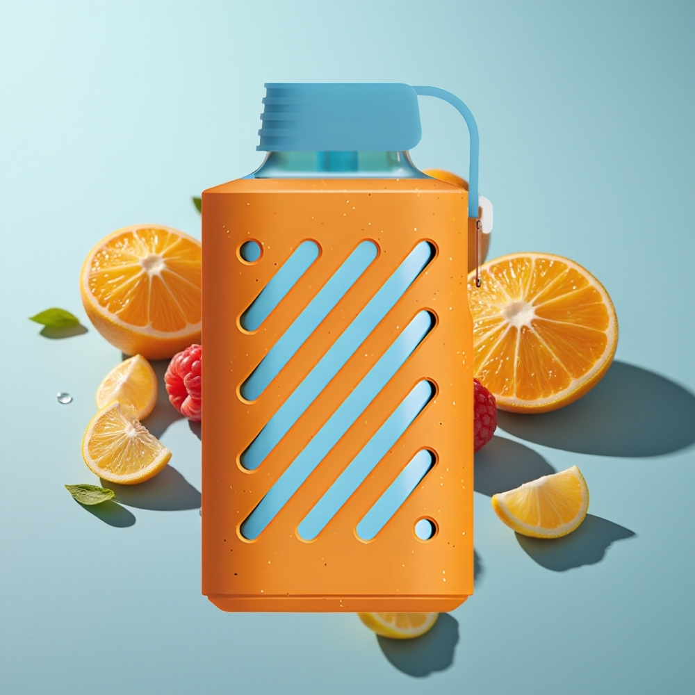 VOZOL GEAR 10000 Диспосабъл Вейп Малина Мандарина 30 Вкуса ВAMT Коил