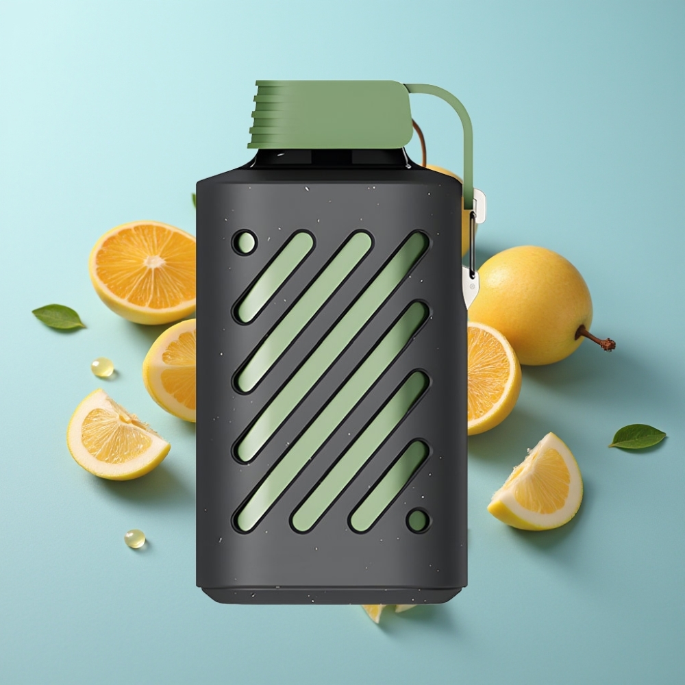 VOZOL GEAR 10000 Диспосъбъл Вейп Кисла Ябълка Лед 10000 Пуфове 20ml VAMT Coil