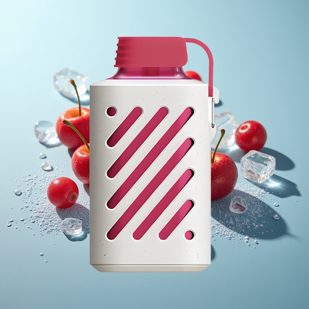 VOZOL GEAR 10000 Отстраняем Вейп Череша Лед 10000 Пуфове 20ml VAMT
