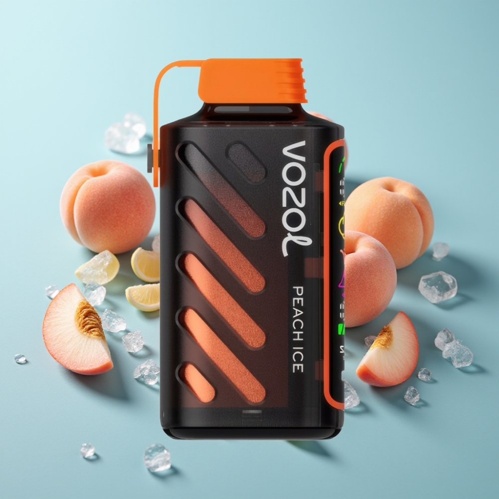 VOZOL Gear Power 20000 Пуфове Праскова Лед Dual Mesh Full Screen