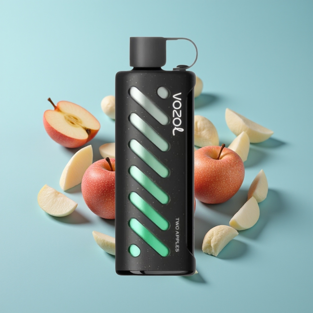 VOZOL Gear Shisha 25000 Puffs Dual Mesh Две Ябълки 5mg/ml 1000mAh