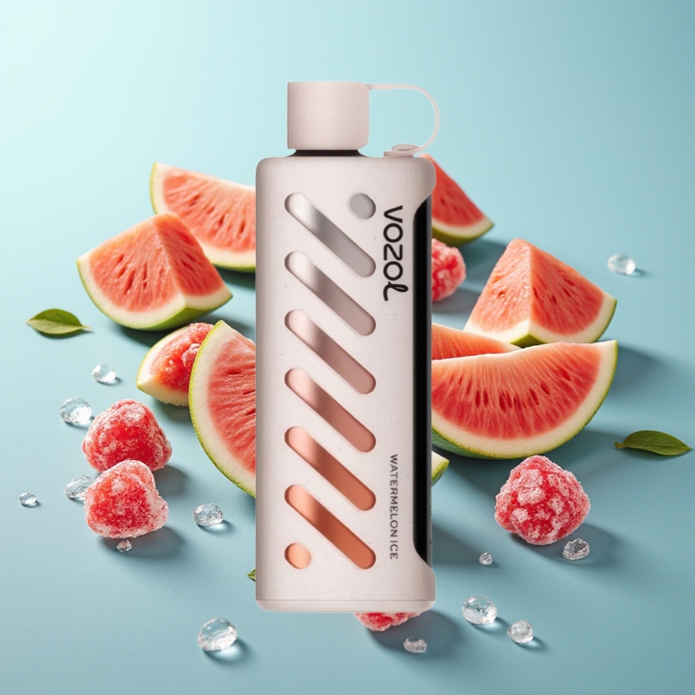 VOZOL Gear Shisha 25000 Puffs Dин Дамски Режими Арбуз Лед 1000mAh 5mg/ml