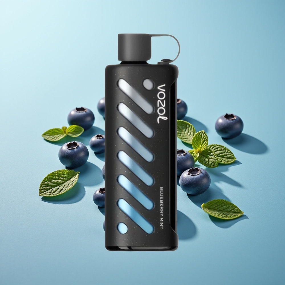 VOZOL Gear Shisha 25000 Пуфове Смарт Чип Двойни Режими Боровинка Мента