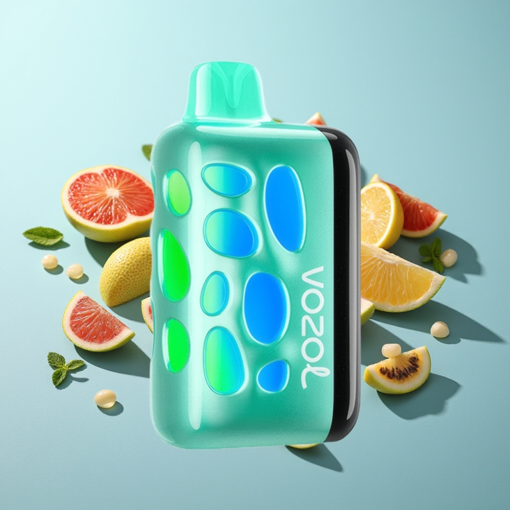VOZOL RAVE 40000 Disposable Vape Ледена Мента 270° Дизайн 80 Зареждане