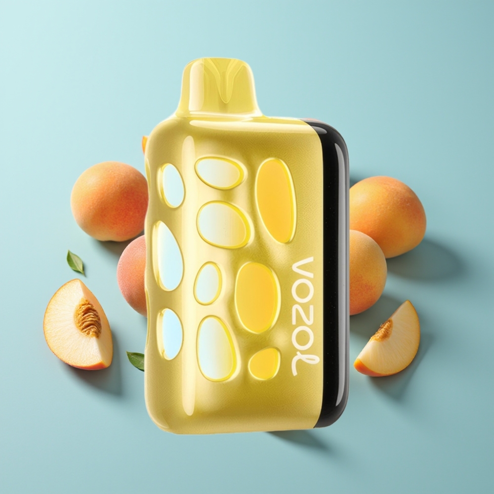 VOZOL RAVE 40000 Disposable Vape Пъстра Светлина Манго Праскова 270° Дизайн