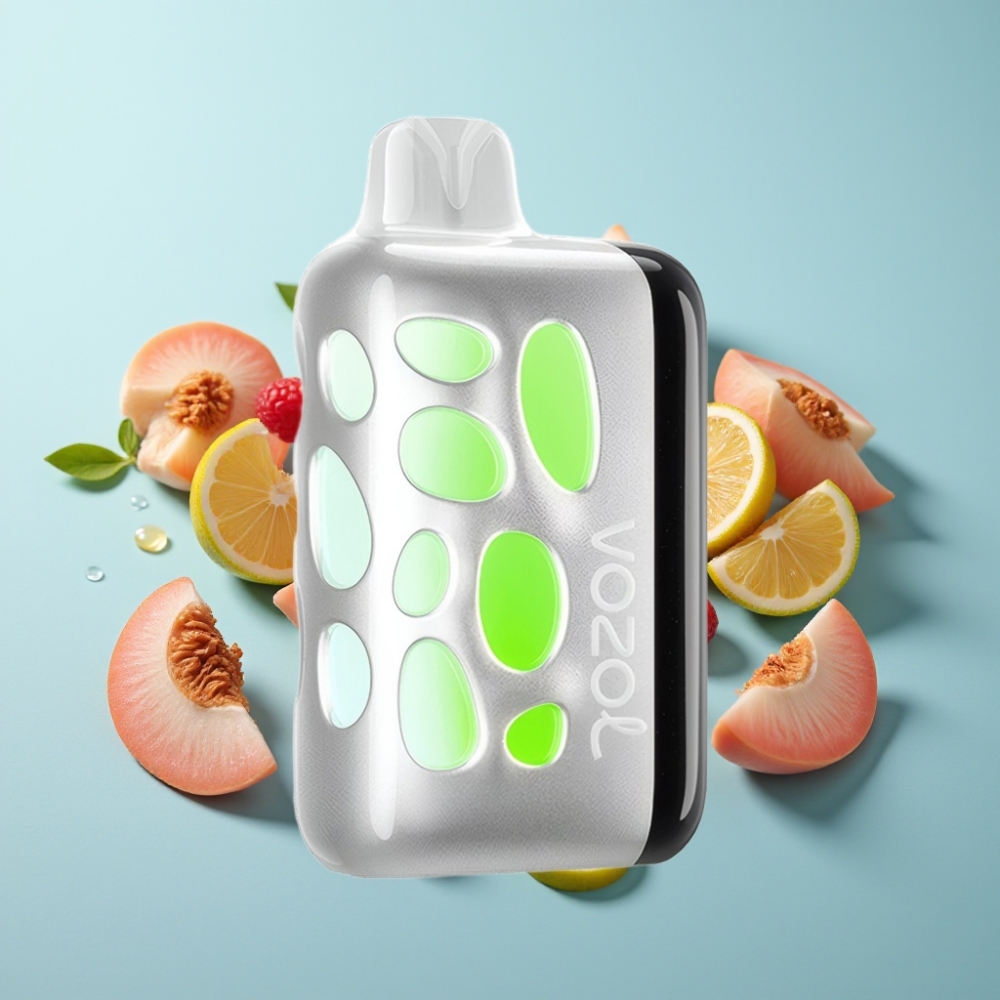 VOZOL RAVE 40000 Пърсова Малина Лимонада 270° Светещ Дизайн 1000mAh