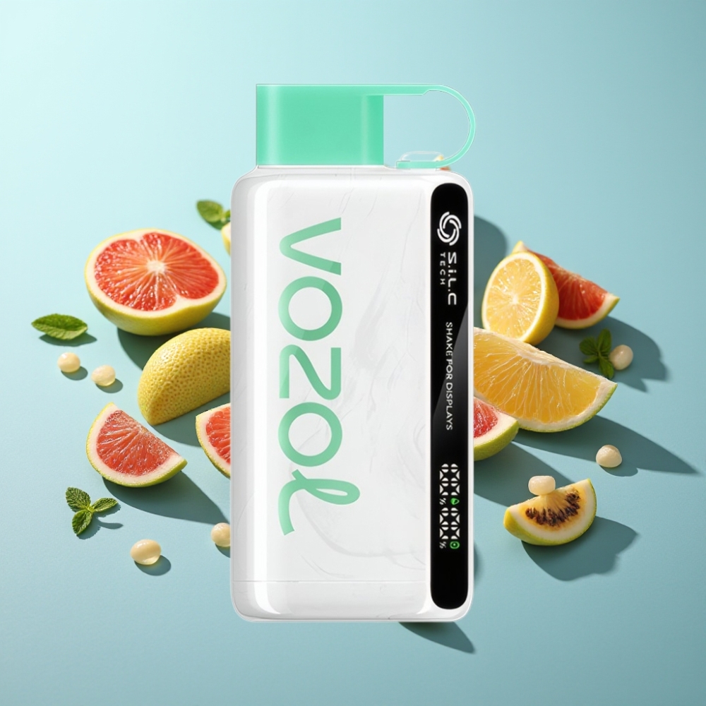 VOZOL STAR 9000/12000 Disposable Вейп Хладен Мента SiLC TECH 650mAh