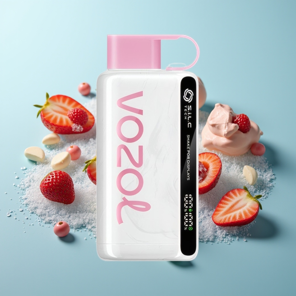 VOZOL STAR 9000/12000 Детайли за Пуфове SiLC TECH Ягодов Сладолед