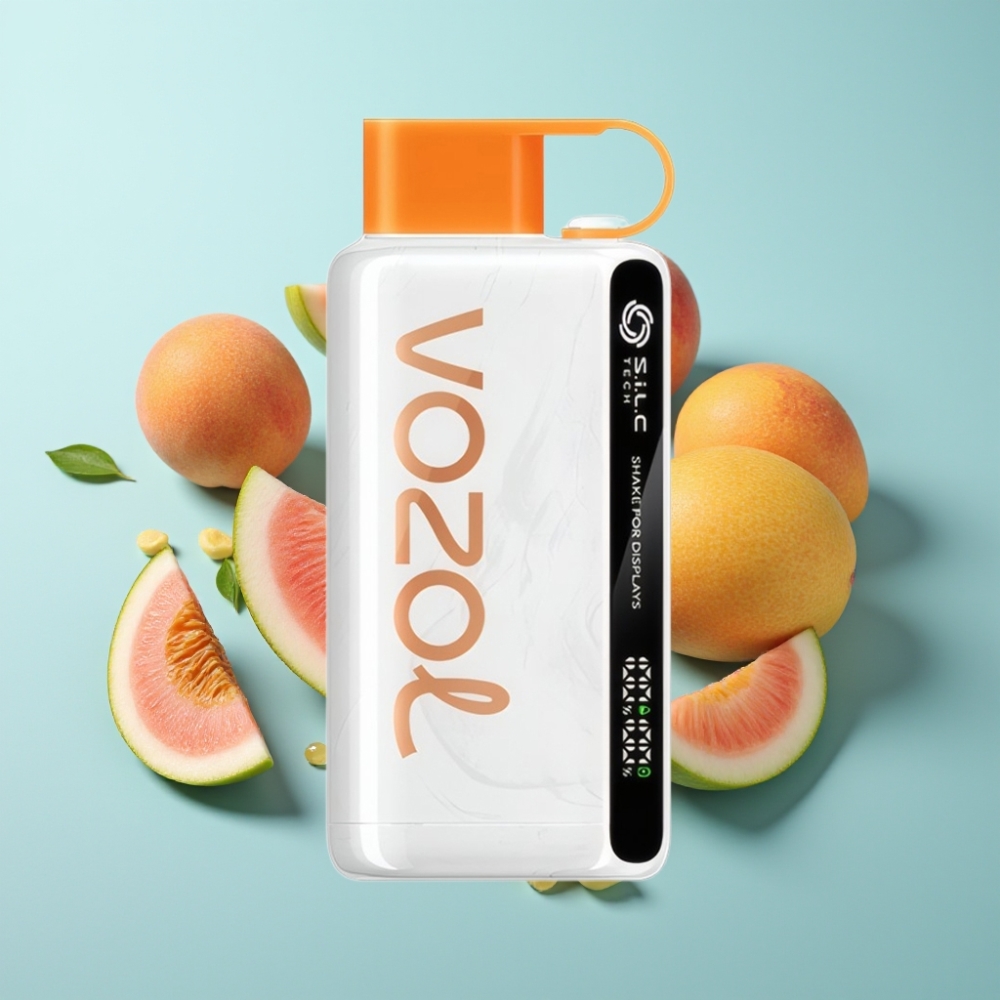VOZOL STAR 9000/12000 Прахосмак (Peach Mango Watermelon) SiLC TECH 30 бързо зареждане