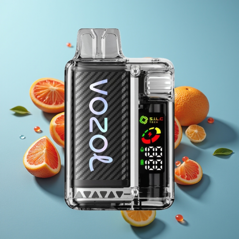VOZOL Vista 20000 Puffs Lavafire Презареждаем с OLED и SiLC Tech Dual Mesh Coil