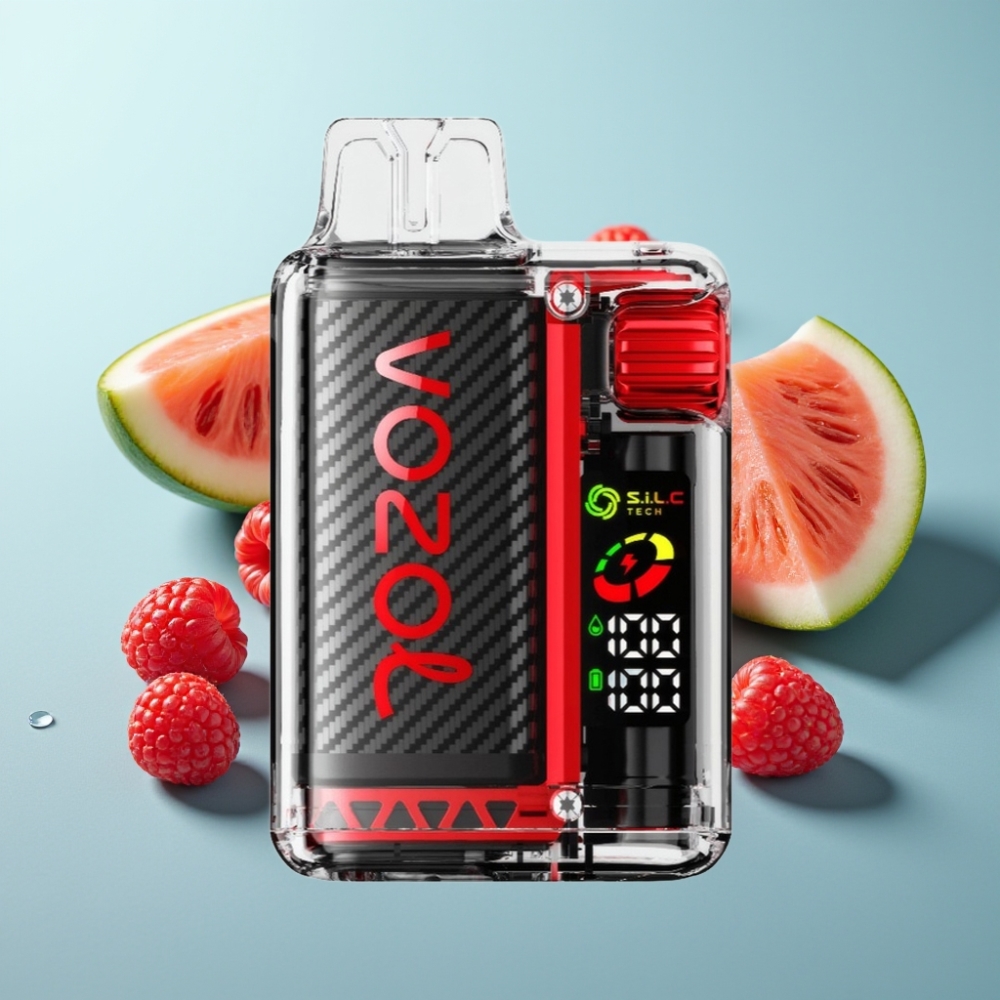 VOZOL Vista 20000 Пуфове Raspberry Watermelon OLED Dual Mesh SiLC Tech 650mAh