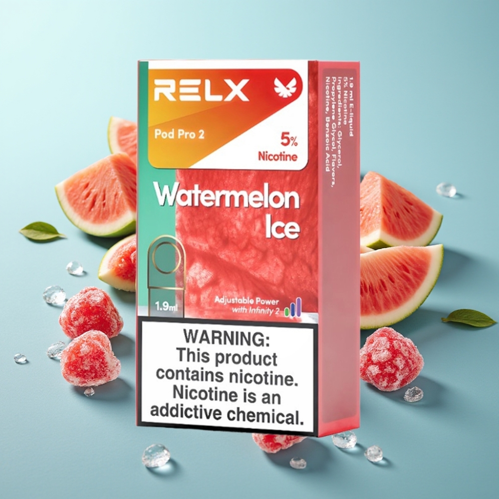 vape suppliers in Bulgaria RELX Pod Pro 2 600 пуфове 5% никотин Диня Лед