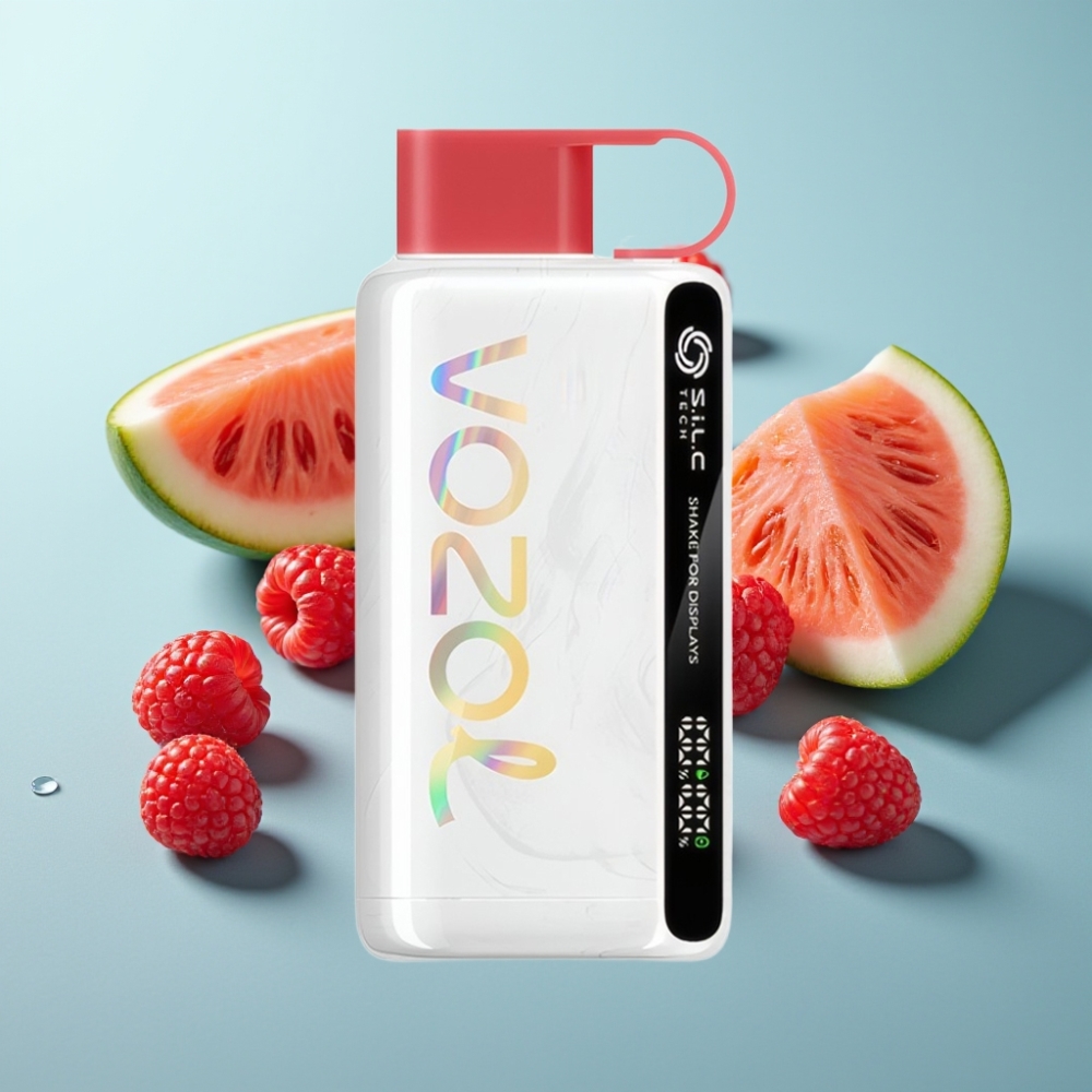 VOZOL STAR 9000/12000 ДИСПОЗАБИЛ ВЕЙП Малина Диня S.i.L.C TECH 30% бързо зареждане