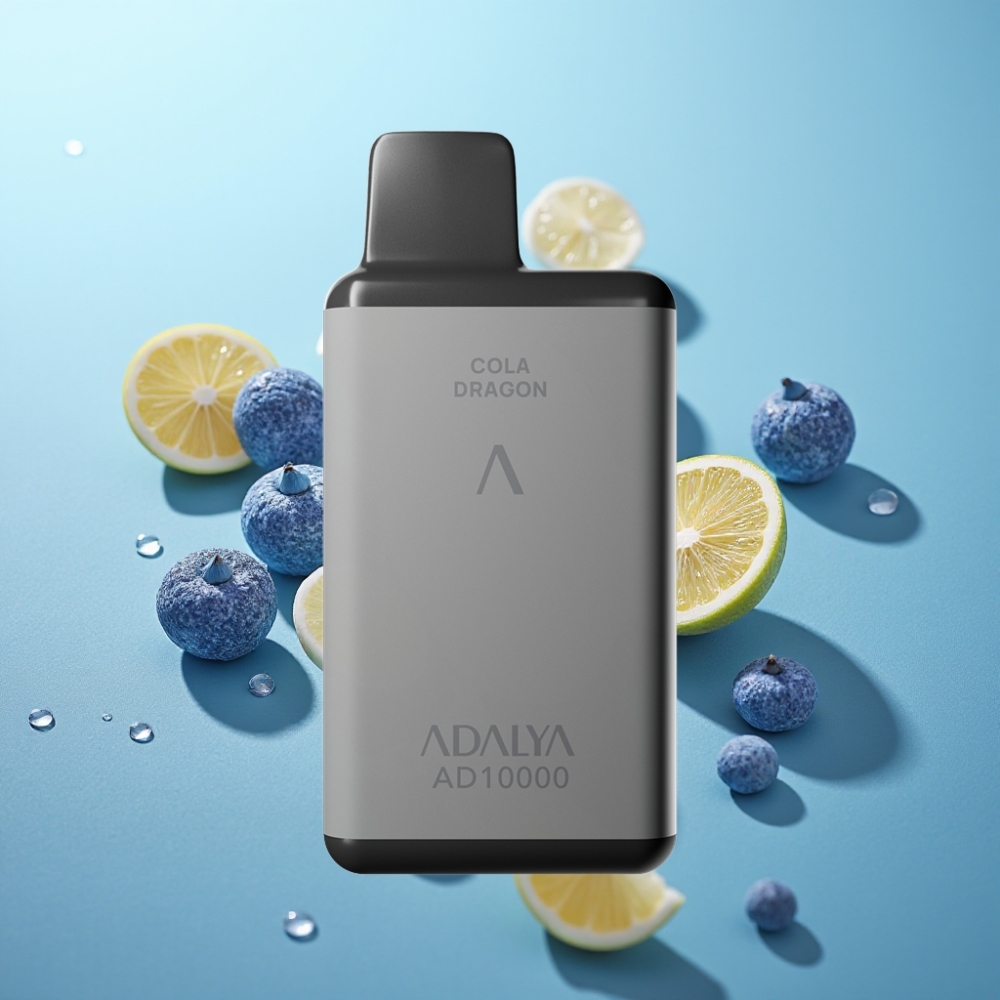 vape suppliers in Bulgaria Adalya AD 10000 Puffs Disposable Vape Син лед USB-C 14 мл 2
