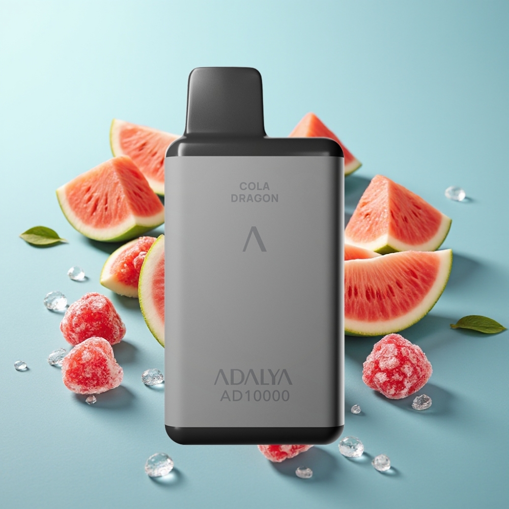 vape suppliers in Bulgaria Adalya AD 10000 Puffs Space Gray Disposable Vape Диня Лед