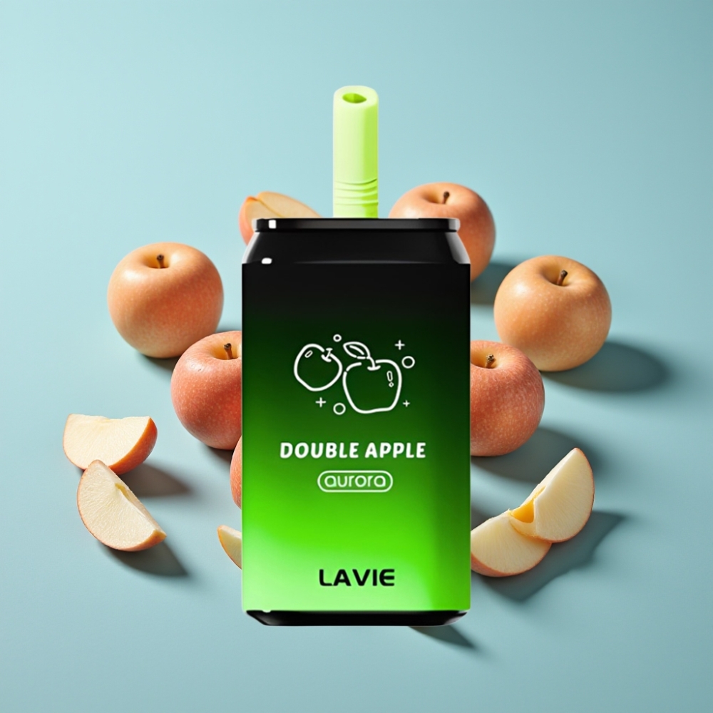 vape suppliers in Bulgaria LAVIE Aurora 11000 Puffs Двойна Ябълка 22ML Type C