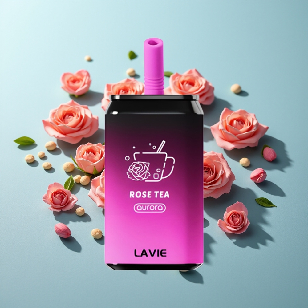 vape suppliers in Bulgaria LAVIE Aurora 11000 Puffs Розов Чай 22ML 650mAh Type C
