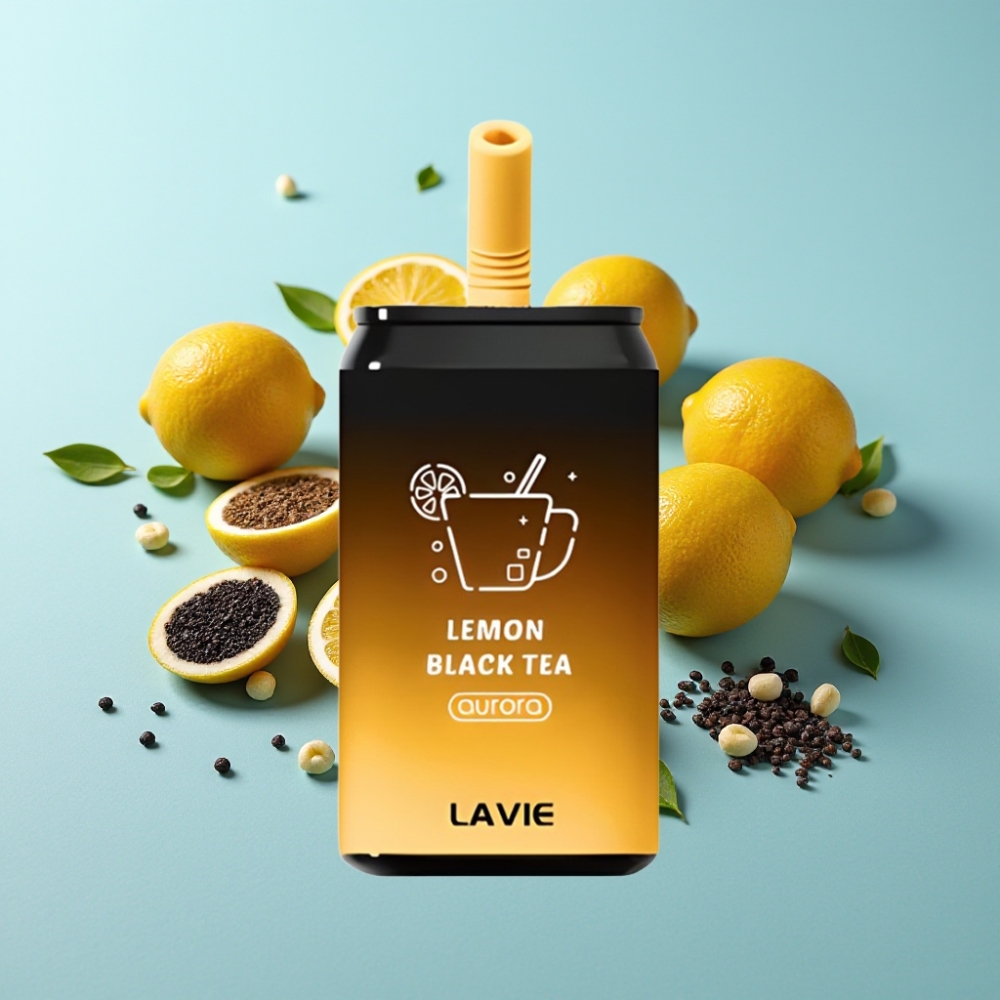 vape suppliers in Bulgaria LAVIE Aurora 11000 Пуфове Лимонов Чай 22ML 5