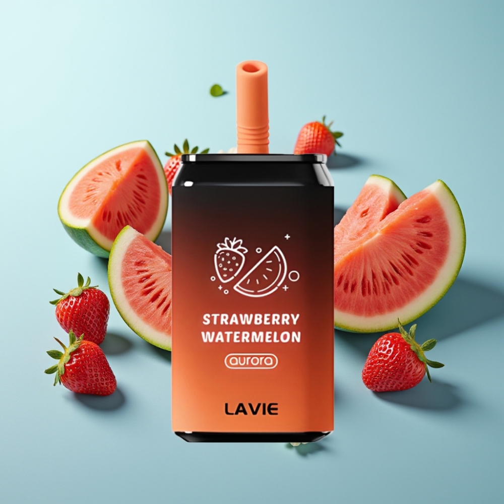 vape suppliers in Bulgaria LAVIE Aurora 11000 Пуфове Ягода Диня 22ML 5