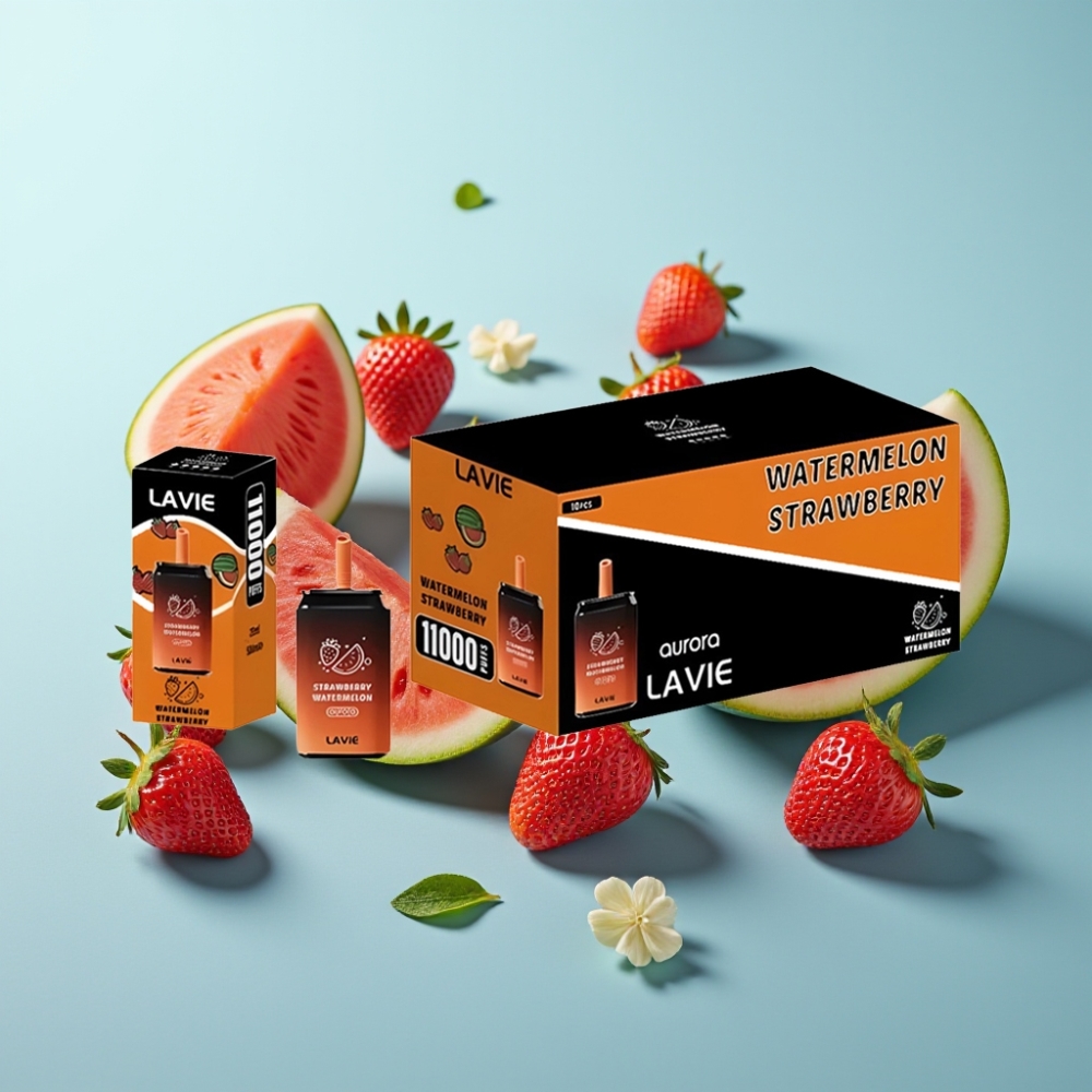 vape suppliers in Bulgaria LAVIE Aurora 11000 Пуфове Ягода Диня 22ML 5