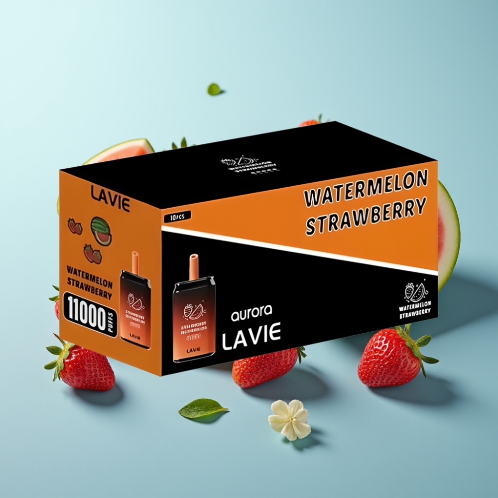vape suppliers in Bulgaria LAVIE Aurora 11000 Пуфове Ягода Диня 22ML 5