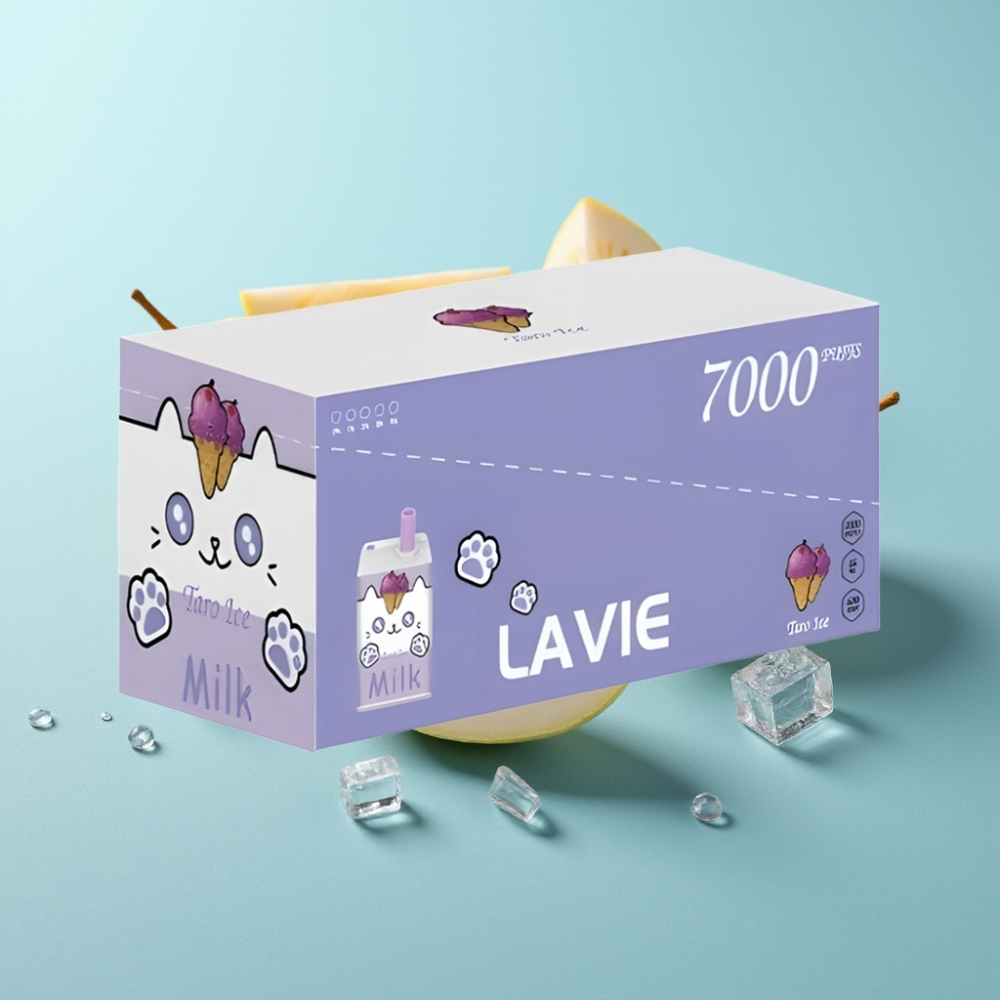 vape suppliers in Bulgaria LAVIE Milk 7000 Пуфове Без Никотин ТароЛед 16ML Тип C
