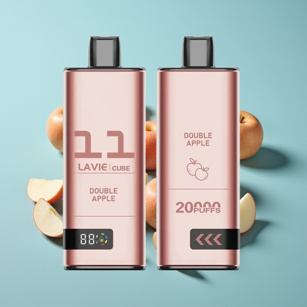 vape suppliers in Bulgaria Lavie Cube 20000 Puffs 28ML Type C Двойна Ябълка