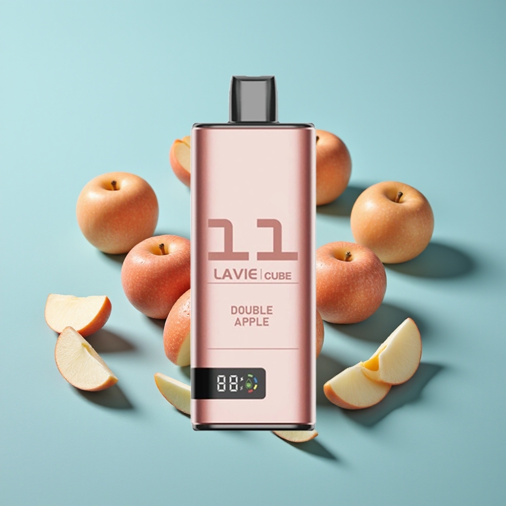 vape suppliers in Bulgaria Lavie Cube 20000 Puffs 28ML Type C Двойна Ябълка