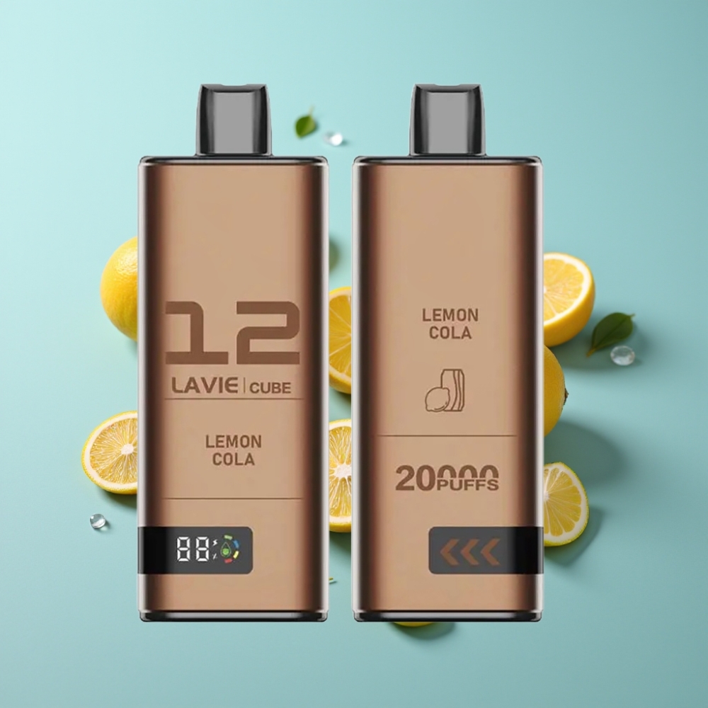 vape suppliers in Bulgaria Lavie Cube 20000 Puffs 28ML Лимона Кола Disposable Vape