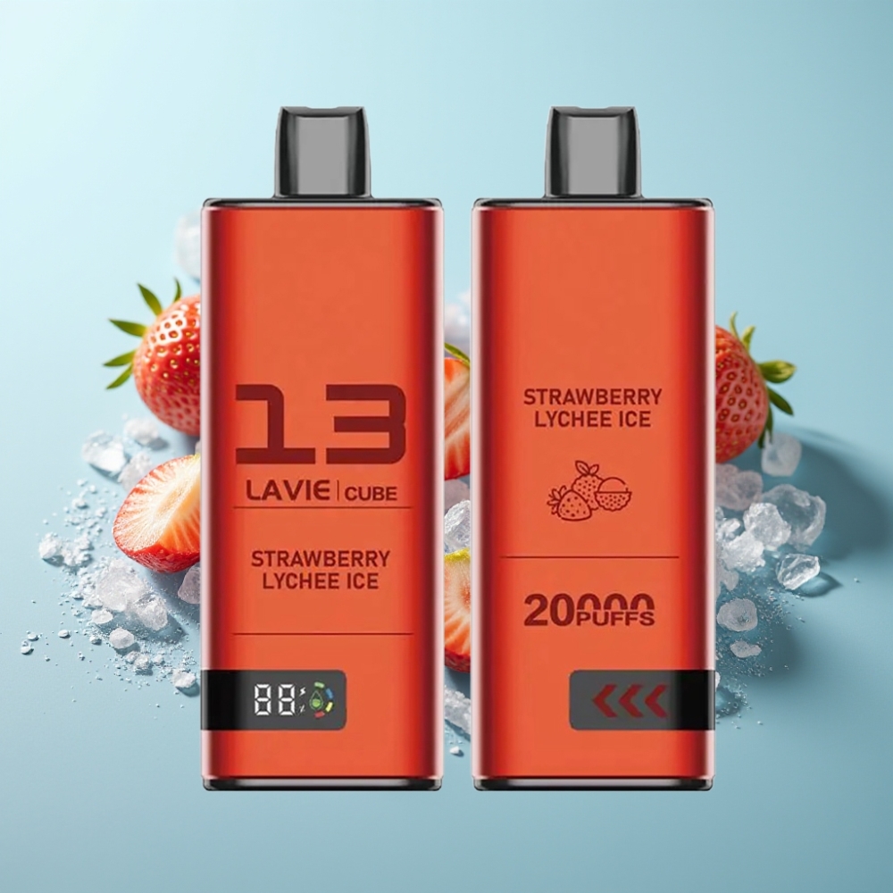 vape suppliers in Bulgaria Lavie Cube 20000 Пуфове Диспосабли Вейп Ягода Личи Лед