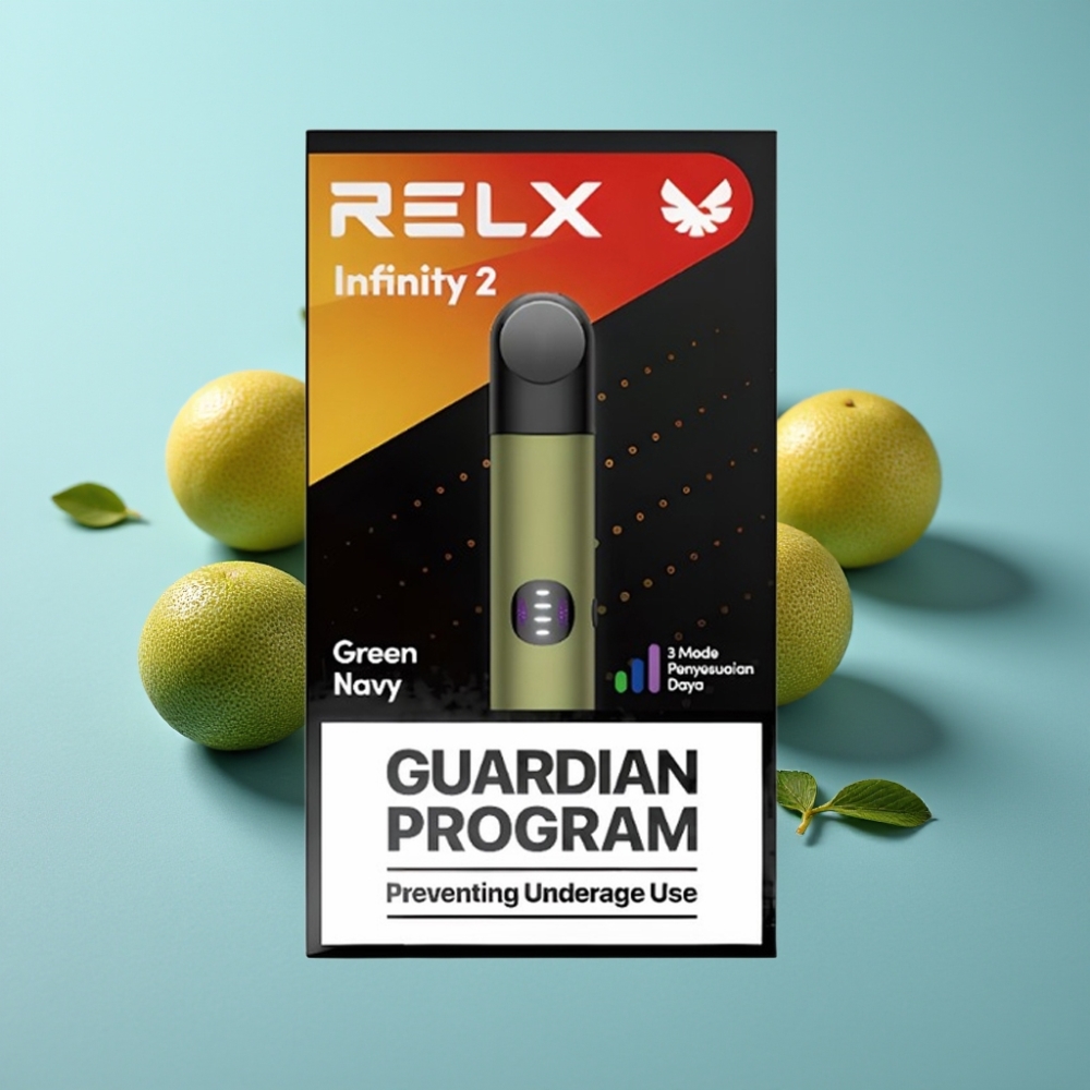 vape suppliers in Bulgaria RELX Infinity 2 Вейп Устройство 650 Пуфа Грийнфлот Металик