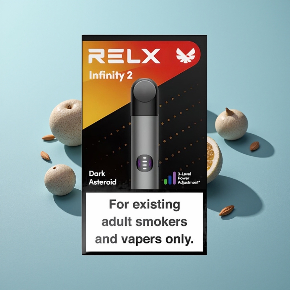 vape suppliers in Bulgaria RELX Infinity 2 Вейп Устройство 650 Пуфа Металик Сив + USB-C