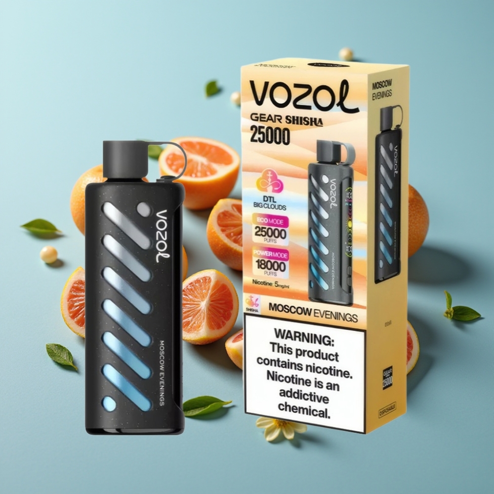 vape suppliers in Bulgaria VOZOL Gear Shisha 25000 Puffs Dual Mesh Москвèски Вечери