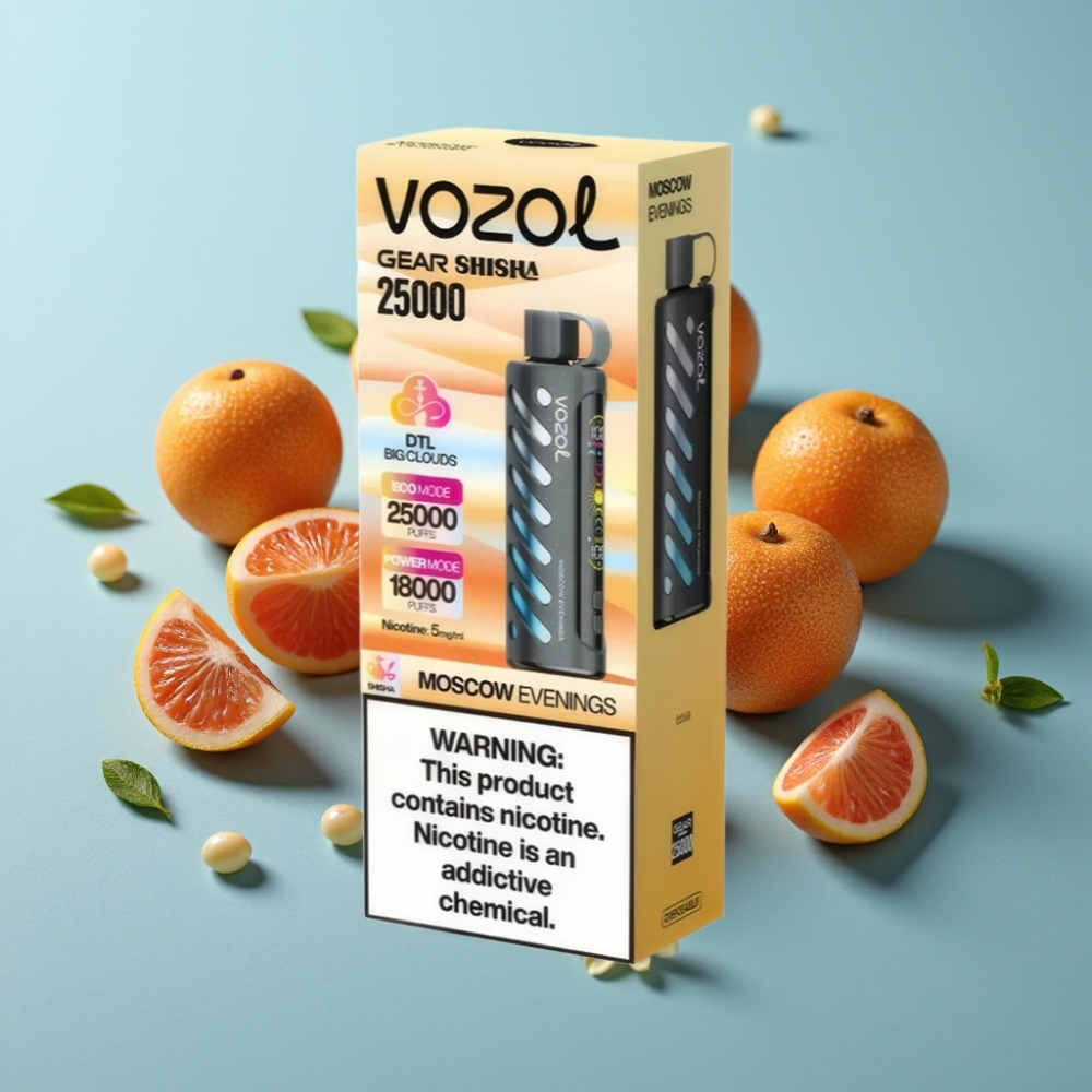 vape suppliers in Bulgaria VOZOL Gear Shisha 25000 Puffs Dual Mesh Москвèски Вечери