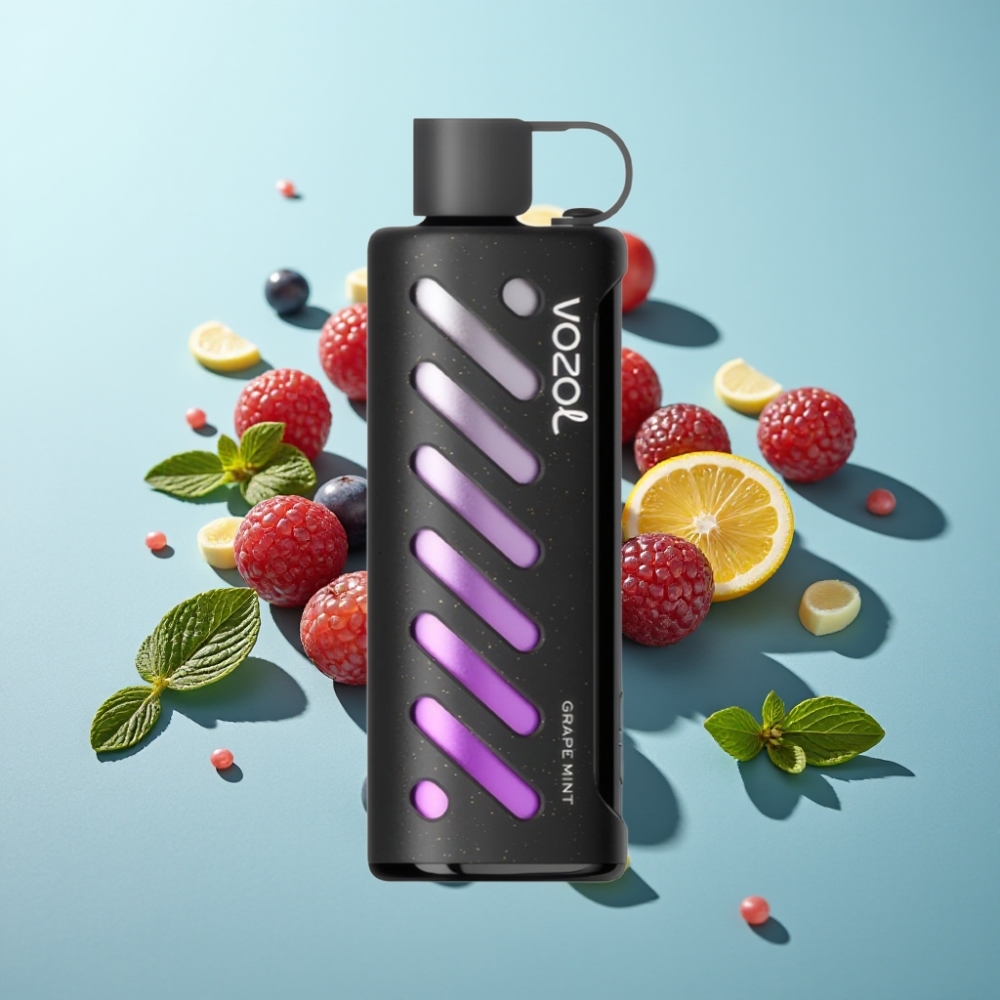 vape suppliers in Bulgaria VOZOL Gear Shisha 25000 Пуфове Dual Mesh Грейп Мента