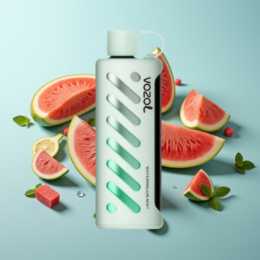 vape suppliers in Bulgaria VOZOL Gear Shisha 25000 Пуфове Dual Mesh Диня Мента