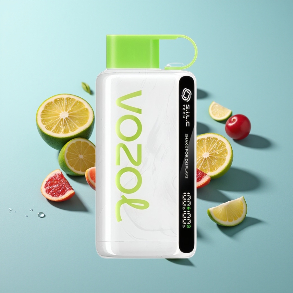 vape suppliers in Bulgaria VOZOL STAR 9000/12000 Череша Лайм USB-C SiLC TECH PCR