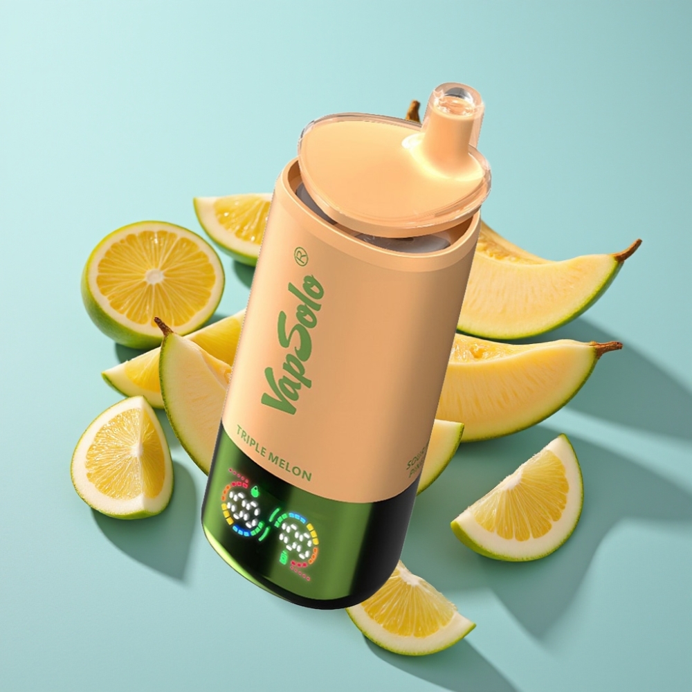 vape suppliers in Bulgaria VapSolo Triple 30000 Puffs 40ml Тройна Пъпеш Type-C