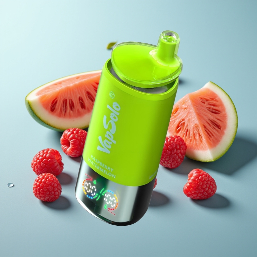 vape suppliers in Bulgaria VapSolo Triple 30000 Пуфове Малина Диня Type-C 40ml
